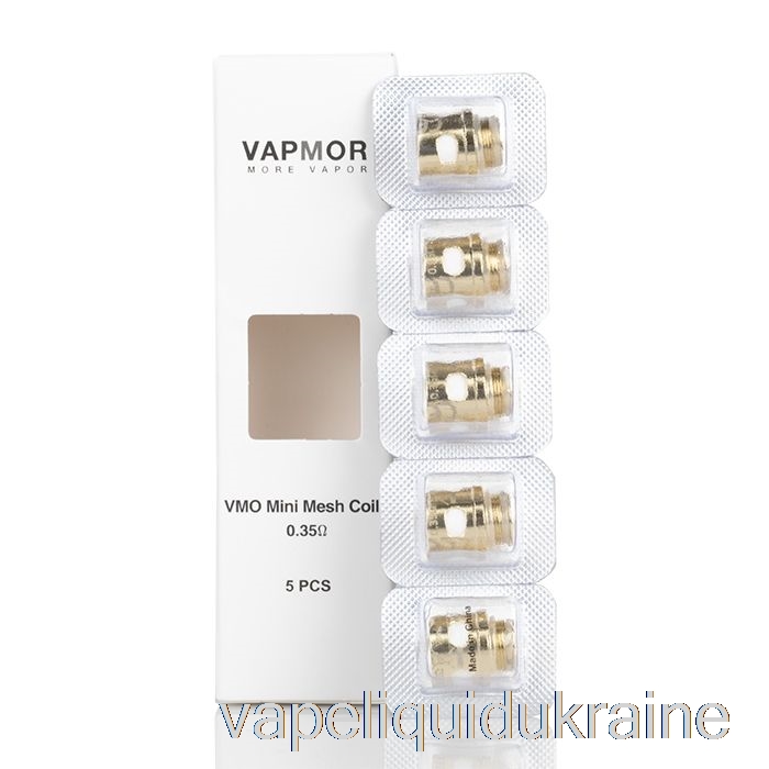 Vape Liquid Ukraine Vapmor VMO Mini Mesh Replacement Coils 0.35ohm VMO Mini Mesh Coils